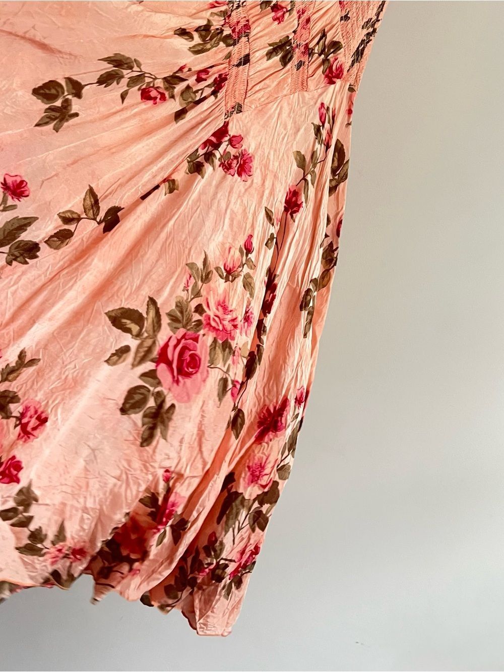 Free people Rowan Maxi Skirt Cottagecore Fairycore Floral Midi Skirt Size 8 - Picture 6 of 16